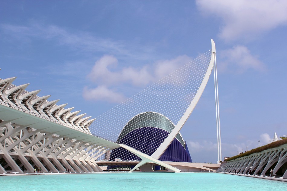Cité des arts et des sciences à Valence en Espagne