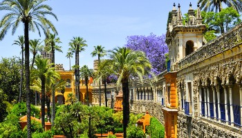 Jardins de l'Alcazar à Séville