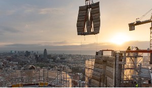 Construction de la Sagrada Familia