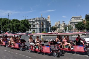 Se déplacer à Madrid en rosalie lors de votre événement